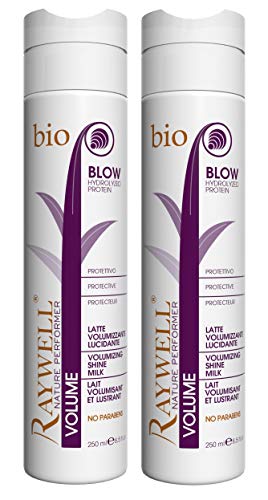 Volumizing Shine Milk Bio Blow Raywell Volumen para cabello fino 250 ml