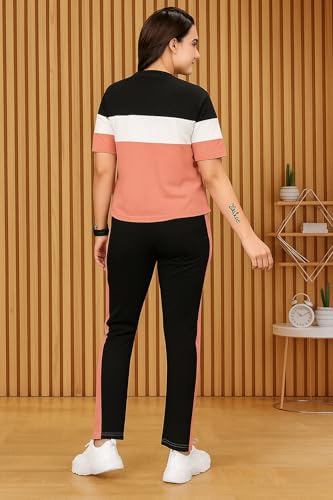 Image of Women's Cotton Printed Track Suit Co-ord Set Stretchable Tracksuit Yoga,Gym, Running Wear Suit Set Casual Wear Tracksuit