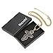 HZMAN Eastern Orthodox Cross Necklace for Men Women Retro Religious Jesus Crucifix Byzantine Cross Christian Pendant Jewelry Gift