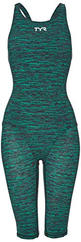 Costume de compétition Femme TYR Thresher Baja approuvé Fina haute performance