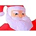 HOMCOM Santa with Candy Cane Indoor/Outdoor LED Inflatable Holiday Christmas Yard Decoration, 8', Multicolor
