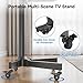 BONTEC Soporte TV Ruedas Soporte TV Suelo para 23-55 Pulgadas Plasma/LCD/LED Soportes...