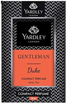 Yardley London Gentleman Duke Compact Perfume For Men, 18Ml - Musk, Cedar, Pineapple, Spray