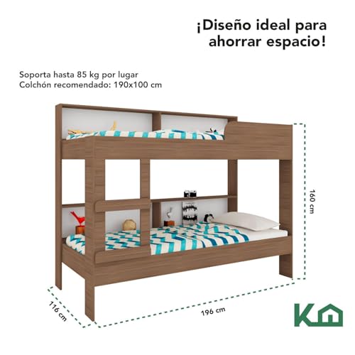 La Mejor Selección de Literas Madera comprados en linea. 12 Imagen adicional
