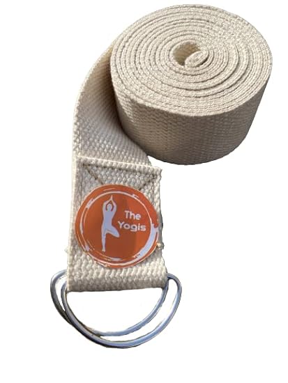 The Yogis Yoga Belt 100% Cotton Belt 9ft Length 1.5