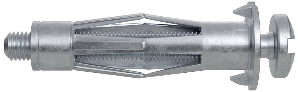 Fischer Chevilles Molly Métalliques avec Vis - 4 Pièces Ø6 x 52 mm