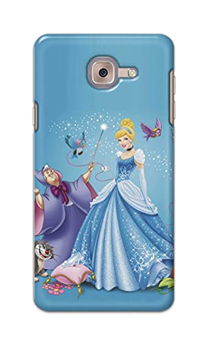 Image of Famous Cartoon Lady Character Hard Back Case Cover for Samsung Galaxy J7 Max /Samsung On Max, SM-G615F / DS Back Cover -(J5) VNS2224