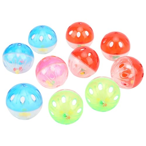 Vogelspeelgoed, Ballen, Veilige En Bijtbestendige Vogelkauw Speelgoedballen, 4 Kleine Ballen Door Shakes, Maken Geluid Vergroten Vogelinteresse Speelballen Speelgoed Voor Parkieten Papegaaien