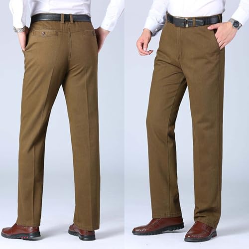 Dress Pants for Men Straight Leg Work Office Business Trousers with Pockets Spring Fall Suit Pants Comfy Trendy 20252