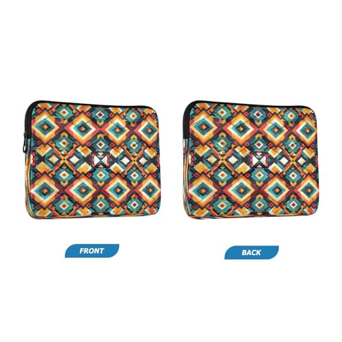 Funda para portátil 13-14 pulgadas impermeable con patrón geométrico miniatura 2