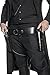 Produktbild Smiffys Unisex Western Holster-Gürtel mit Beinriemen, 2 Holster, One Size, Schwarz, 36171