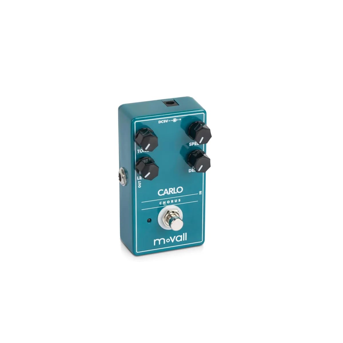 MP-112 Carlo Chorus Pedal de guitarra - Efectos de coro exuberantes, Compacto, true bypass