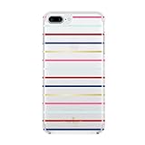 kate spade new york Protective Hardshell Case for iPhone 8 Plus - also compatible with iPhone 7 Plus - Surprise Stripe Gold / Multi