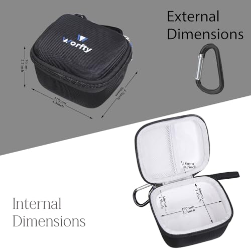 Funda rígida de viaje para cámara digital vintage Mini miniatura 3