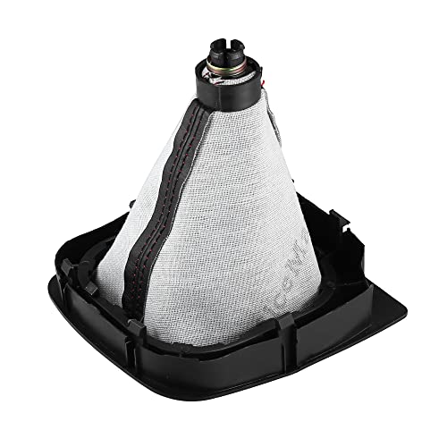 X Autohaux 5 Speed Gear Shift Stick Knob Handle Shifter Gaiter Boot Cover For Vw Golf Mk5 Mk6 Mk7 For Vw Scirocco Jetta Eos #TOP4