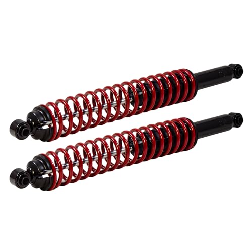 Image of Gabriel 43181 Load Carrier Towing & Hauling Rear Spring Shocks Fits Chevrolet Silverado, Tahoe, Suburban, GMC Sierra, Yukon, Dodge Ram, Jeep Gladiator & Nissan Titan (Pair)