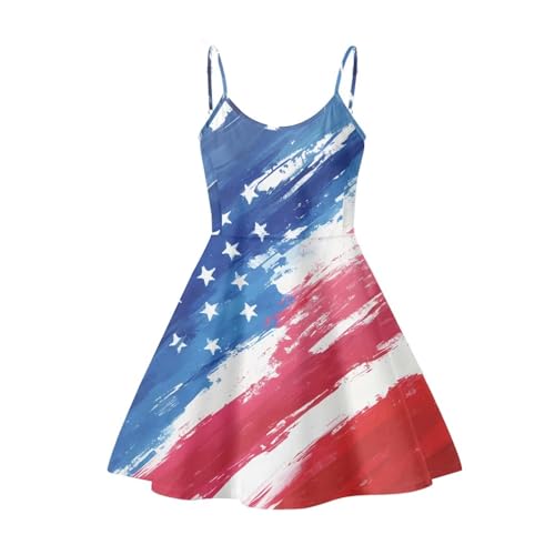 Image of Coloranimal Women's Summer Sleeveless Casual Swing Dresses with Loose Fit Beach Sundress