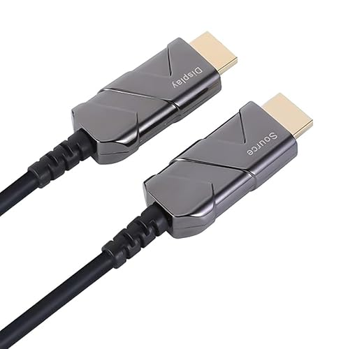 Miniatura 8 de Cable óptico óptico de fibra óptica de ultra alta velocidad HDMI 2.1 de 8 K, 48 Gbps HDMI 2.1, 3D, EDID, ARC, resolución de video 8K  60Hz, chapado