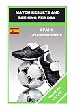 FOOTBALL LA LIGA: MATCH RESULTS AND RANKING PER DAY (FOOTBALL GAMES)
