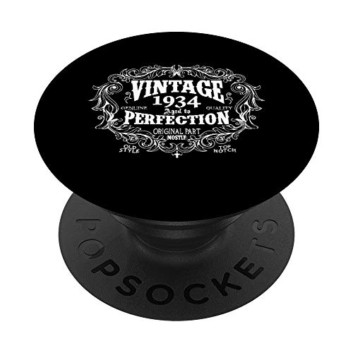 Nacido en 1934 - Regalos de cumpleaños de 89 años PopSockets PopGrip Intercambiable