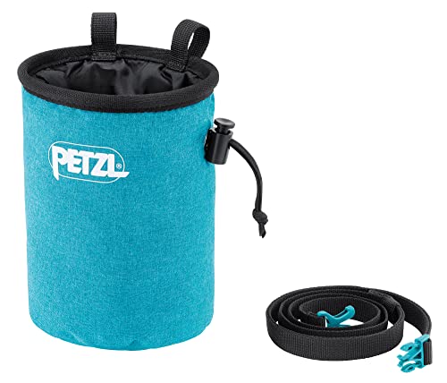 PETZL Bolsa Magnesio BANDI - Unisex, Azul, Talla Única