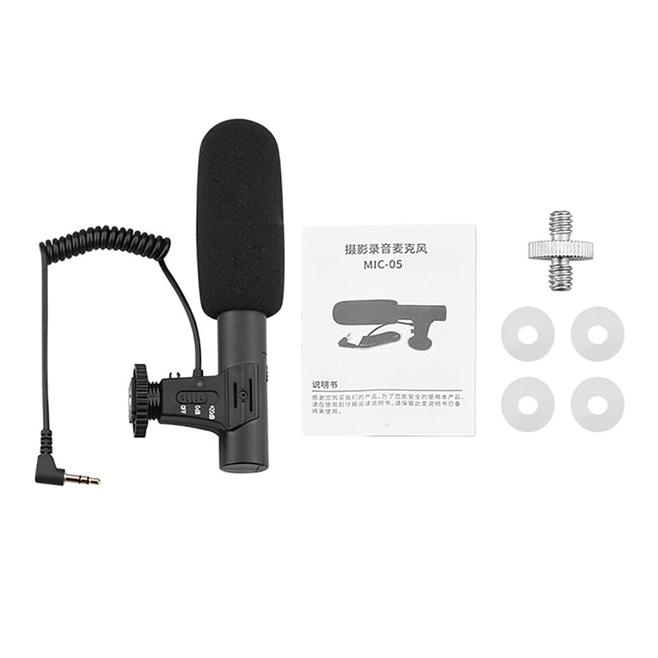 Short/Long Microphone Recording Camera Microphone Fit for DJI OSMO POCKET 2