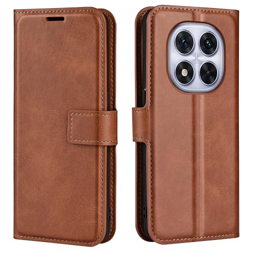 Étui en cuir de vachette pour Xiaomi Redmi Note 14 Pro 5G - 3