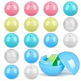 Mini palline giocattolo compatte: queste uova di plastica da 15 mm sono progettate per piccoli spazi e per esposizioni su tavolo, offrendo un modo divertente per utilizzare le capsule vuote dei distributori automatici nelle macchine per gomme da masticare o come bomboniere per feste.