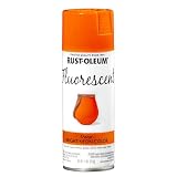 Rust-Oleum 342568 Specialty Fluorescent Spray Paint, 11 oz, Orange