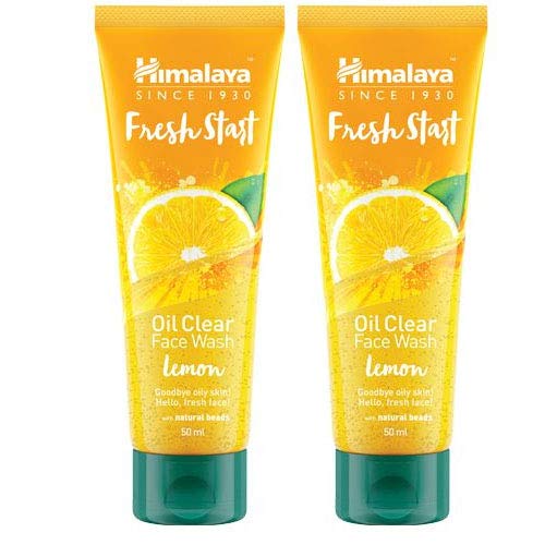 himalaya fresh start oil clear lemon face wash review