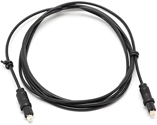 1個 ブラック 1.8M デジタル光オーディオケーブル 光ファイバー スクエアからスクエアマウス オーディオコネクタ ワイヤ処理 光ファイバーケーブル アクセサリー