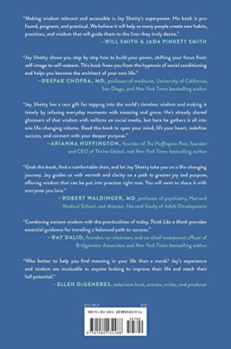 Think Like A Monk: Train Your Mind For Peace And Purpose Every Day #TOP1