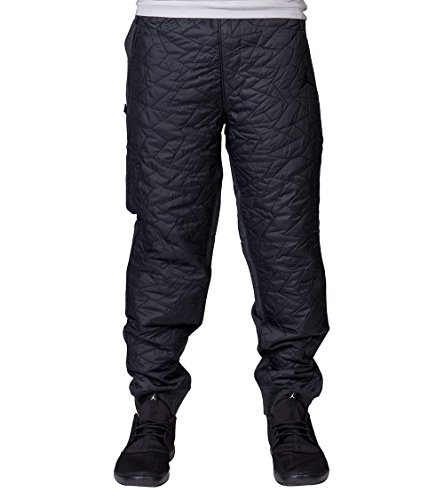 [706727-010] AIR JORDAN AJ VII QUILTED FLEECE PAN APPAREL APPAREL AIR JORDAN BLACK LARGE