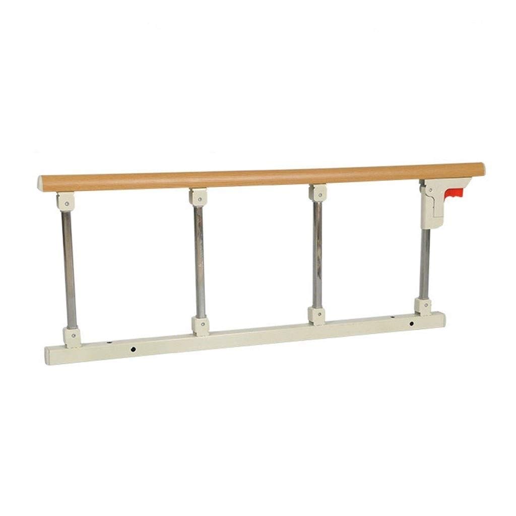 Sponda Laterale per Anziani in Acciaio Inox, Maniglia di Sicurezza, sponda per Letto (B 146x40cm) (B 120x40cm) (A 95x40cm)