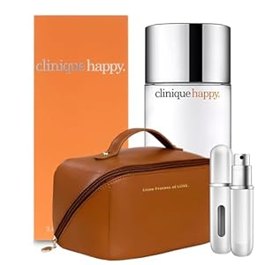 perfume for women 3.4 Oz EDP Spray – Gift Set Pack – Travel Bag And Refillable Empty Perfume Bottle