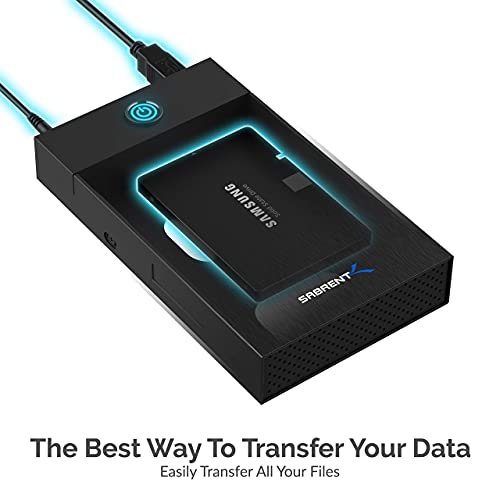 Caja externa USB 3.0 Sabrent para discos SATA 2.5/3.5 miniatura 4