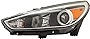 EVAN FISCHER Headlight Compatible with 2018-2020 Hyundai Elantra GTClear Lens Halogen With bulb(s) Driver Side