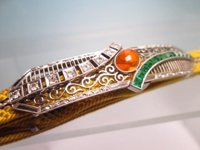 七五三袋帯 正絹西陣別織 miki◎ 503ag60◎西陣織 七五三 7歳 全通袋帯