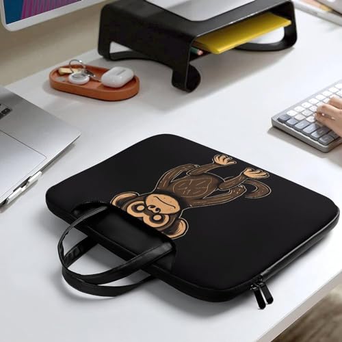 Bolsa para portátil impermeable marrón oscuro 17" miniatura 6