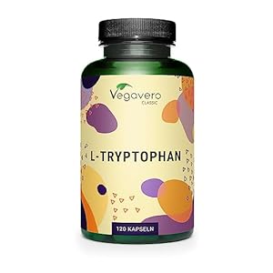 L-Tryptophane 500mg | 100% Naturel | Sans Additifs & Analysé en Laboratoire | Sommeil + Humeur + Anti Stress | VEGAN | 120 Gélules | Vegavero®
