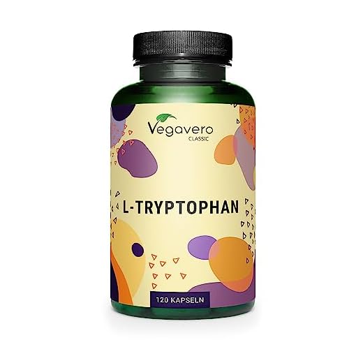 L-Triptófano 500mg Puro* Vegavero® | El Único Sin Aditivos | Para 4 meses | Estrés + Insomnio + Cansancio | Alta dosificación | 120 Cápsulas