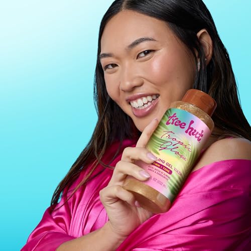 image for Tree Hut Tropic Glow Sparkling Gel Wash, Moisturizing & Hydrating Body