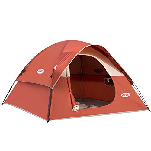 MKeep 2-3 Person Tent - Dome Tents for Camping, Waterproof Windproof Backpacking Tent