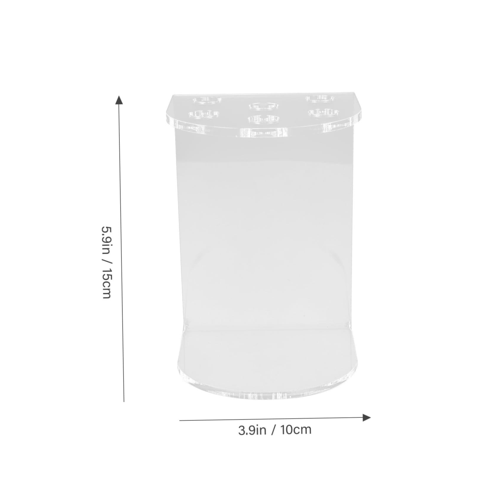 Healeved Professional Scissors Organizer Acrylic Scissors Holder Rack Hairdressing Tools Case Salon Shears Rack Holder Organizer