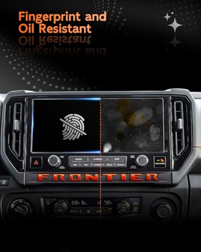 Protection écran tactile 12,3" Nissan Frontier 2025 préserver la console centrale
