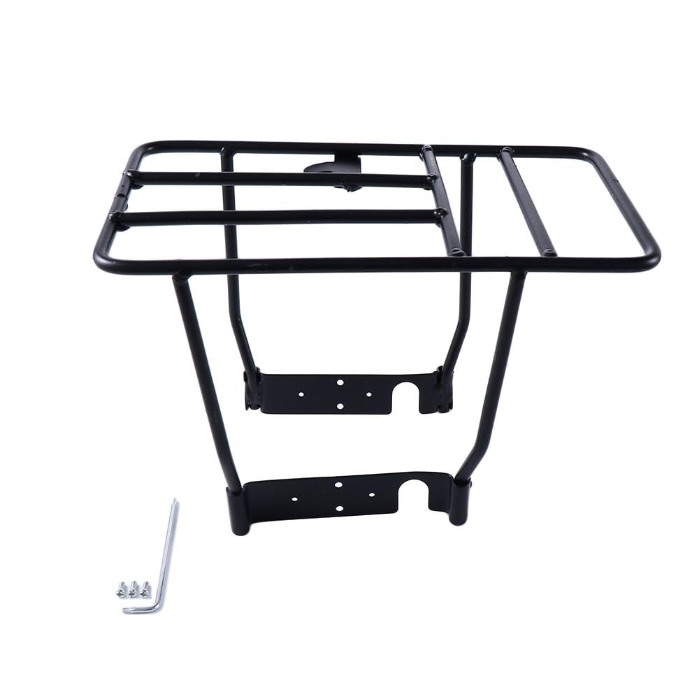 Leadigol 1PCS Scooter Rear Rack,Adjustable Scooter Carrier Scooter Back Shelf Metal Quick Release Scooter Rear Rack