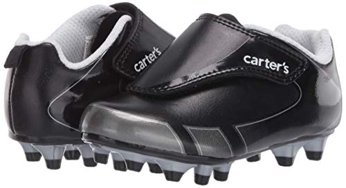 Carter's Boy's Fica Hook And Loop Sports Cleat Sneaker, Black, 9 Toddler #TOP6