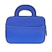 Produktbild MoKo Universal 7-8 Zoll Tablet Tasche - Neoprene Handtasche Tragetasche Aktentasche Wallet Bag für iPad Mini (5. Gen) 7.9" 2019, iPad Mini 4/3/2/1, Galaxy Tab S2 8.0", Zenpad 8.0", Marineblau