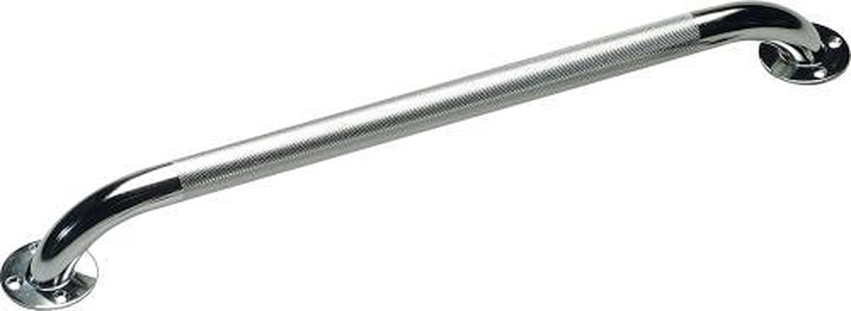 Barre douche - Barres d'appui de salle de bain - barre d'appui wc - Barre de douche - Poignée porte Douche - Personne agée - Senior - Barre d'appui droit - En acier chromé 60 cm