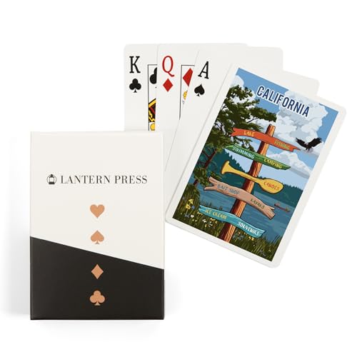Lantern Press California, Señal Lake y Águila 52 Cartas